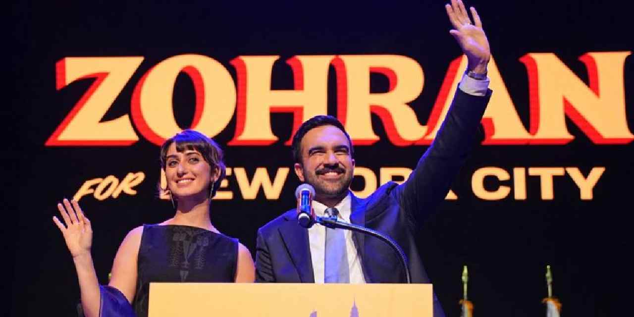 trumpa sok ustune sok musluman ve sosyalist baskandan sonra new yorka suriyeli first lady mP6Ccz4R.jpg